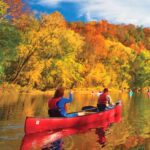 fall canoeing